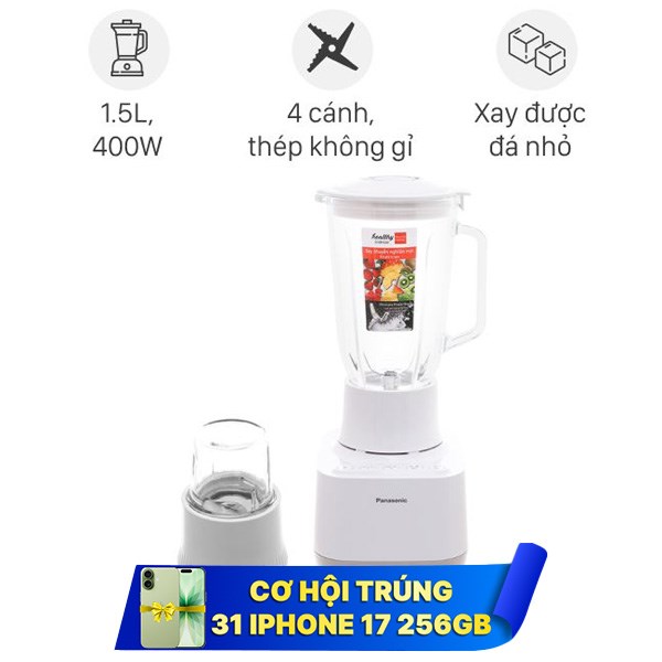 Máy xay sinh tố đa năng Panasonic MX-MG5351WRA