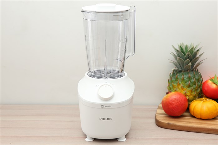 Máy xay sinh tố đa năng Philips HR2041/50 - 3 cối Màu Trắng