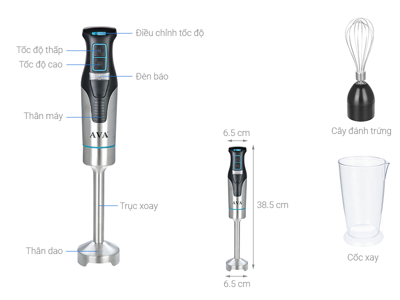 Máy xay cầm tay AVA HB-758