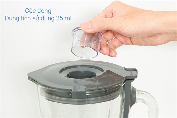 Máy xay sinh tố đa năng Beko TBN 30848 X Màu Đen - Xám