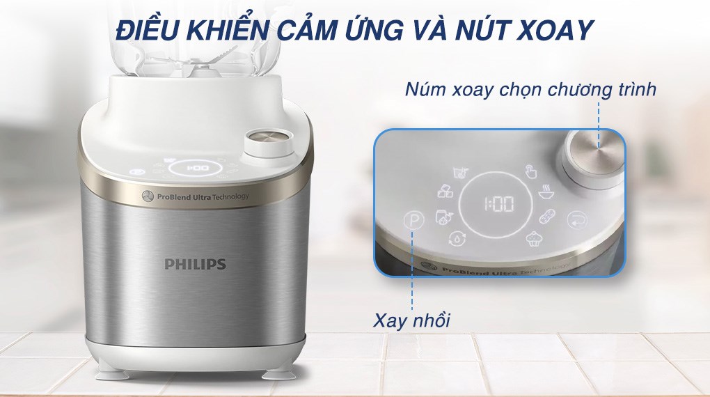 Máy xay sinh tố Philips HR3760/01