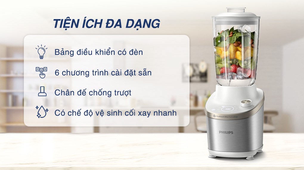 Máy xay sinh tố Philips HR3760/01