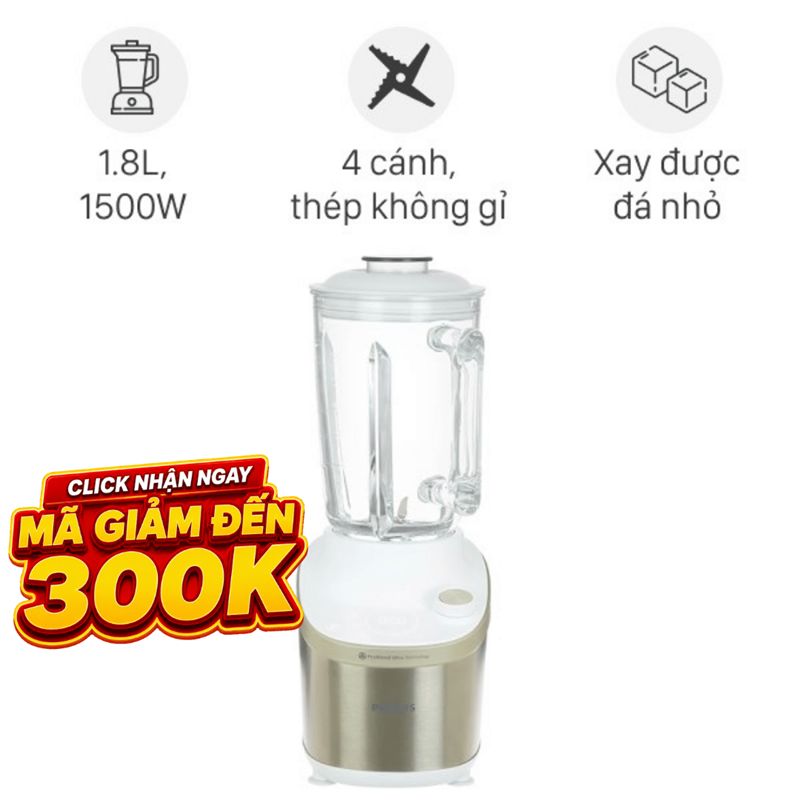 Máy xay sinh tố Philips HR3760/01