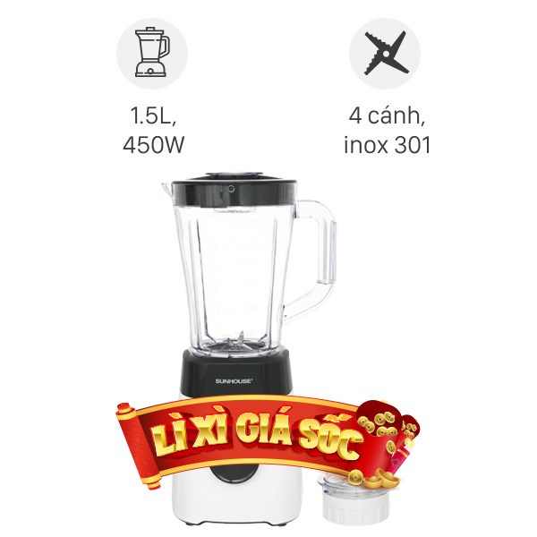 Máy xay đa năng Sunhouse SHD5114