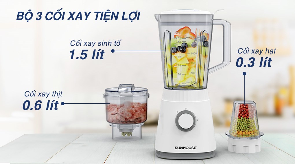 Máy xay sinh tố đa năng Sunhouse SHD5316