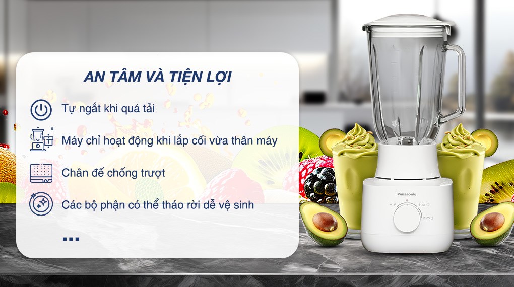 Máy xay sinh tố đa năng Panasonic MX-EG5311WRA