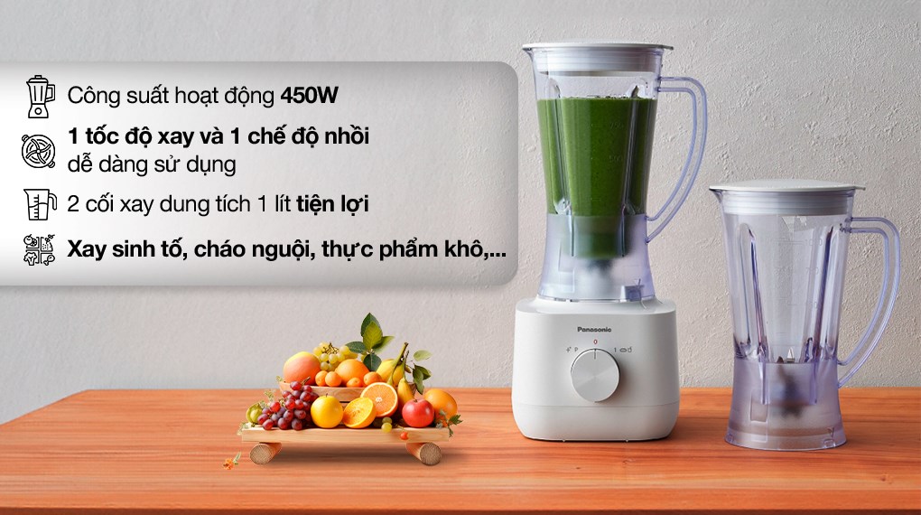 Máy xay sinh tố đa năng Panasonic MX-EP3171WRA