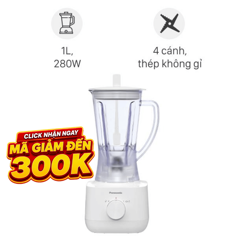Máy xay sinh tố Panasonic MX-EP3101WRA