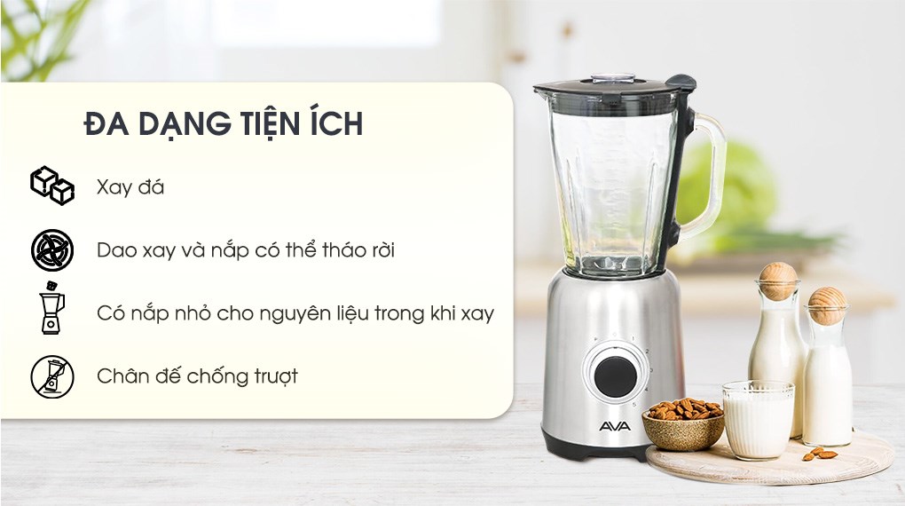 Máy xay sinh tố đa năng AVA BL9708