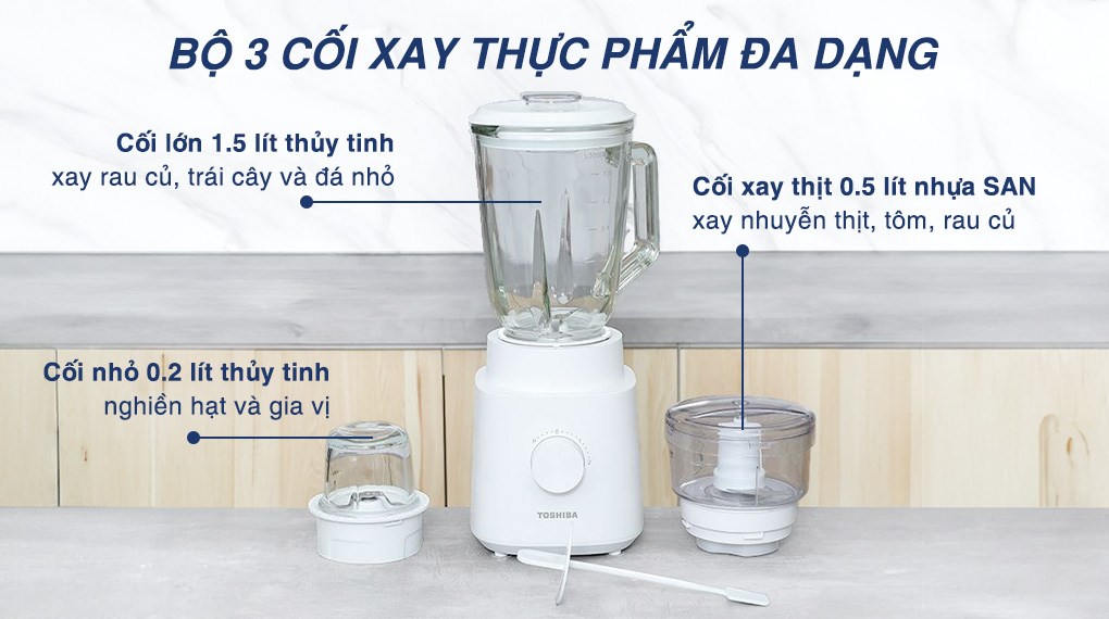 Máy xay sinh tố đa năng Toshiba BL-70GR2UV