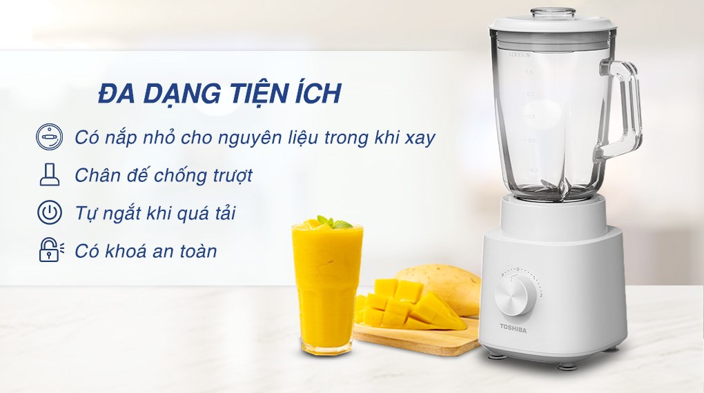 Máy xay sinh tố đa năng Toshiba BL-70GR2UV