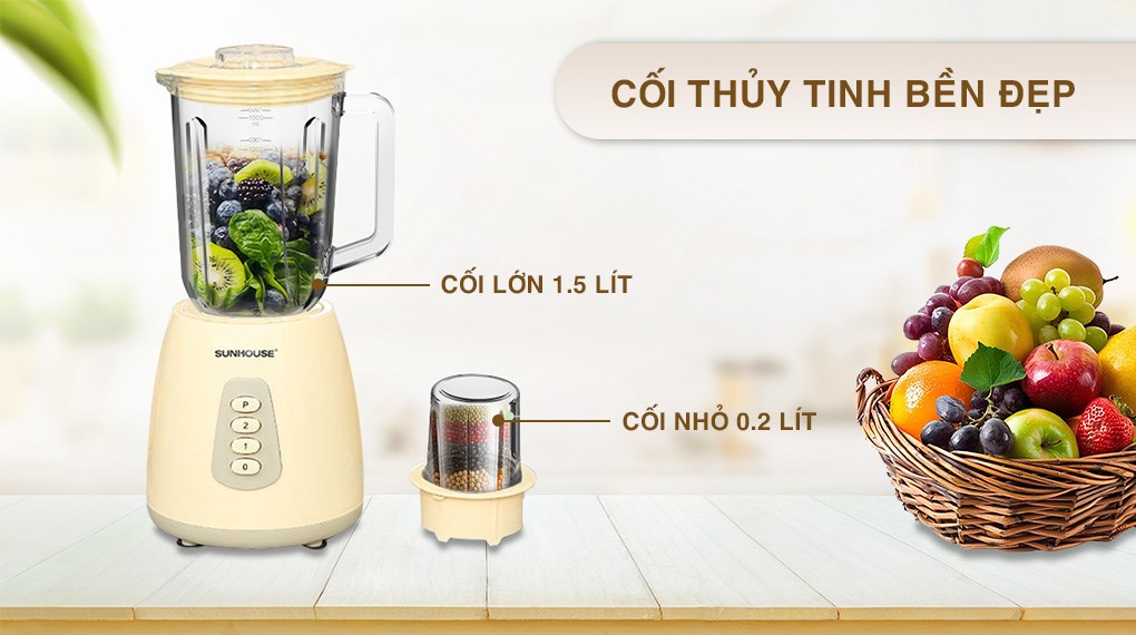 Máy xay sinh tố đa năng Sunhouse SHD5120DMX