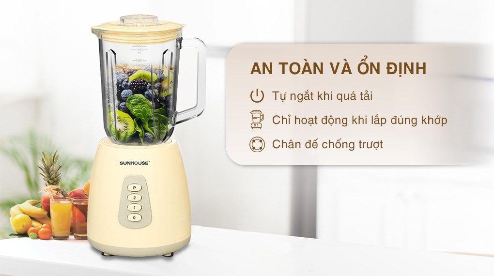 Máy xay sinh tố đa năng Sunhouse SHD5120DMX