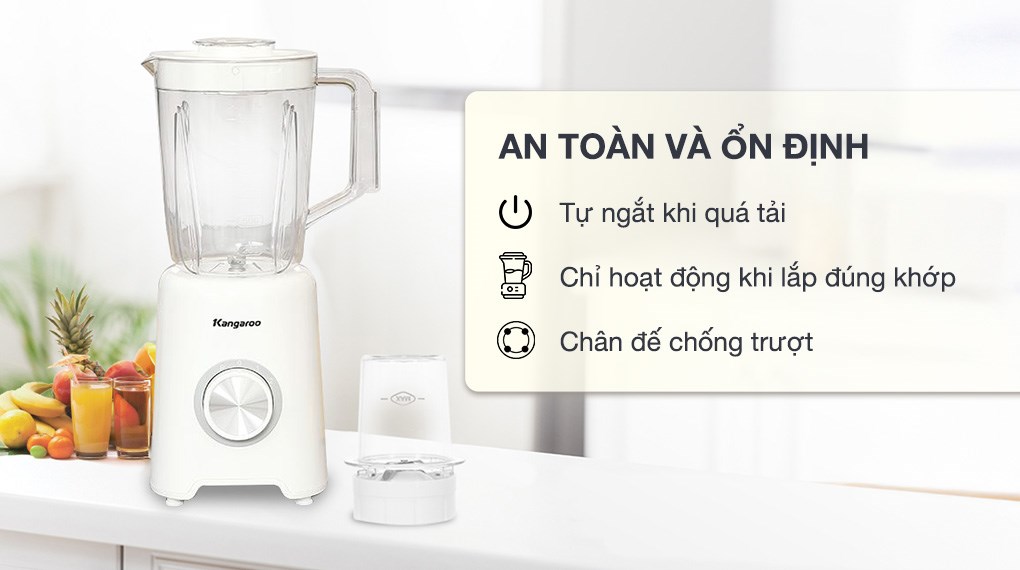 Máy xay sinh tố đa năng Kangaroo KGBL2P2