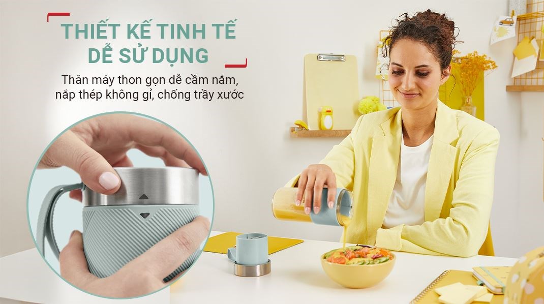 Máy xay sinh tố cầm tay Tefal BL1C0430