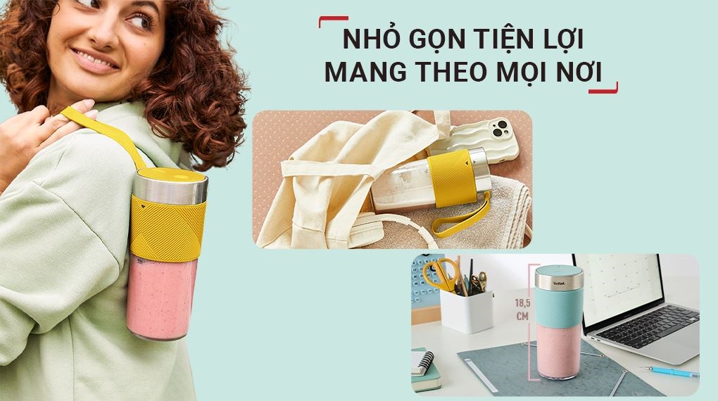 Máy xay sinh tố cầm tay Tefal BL1C0230