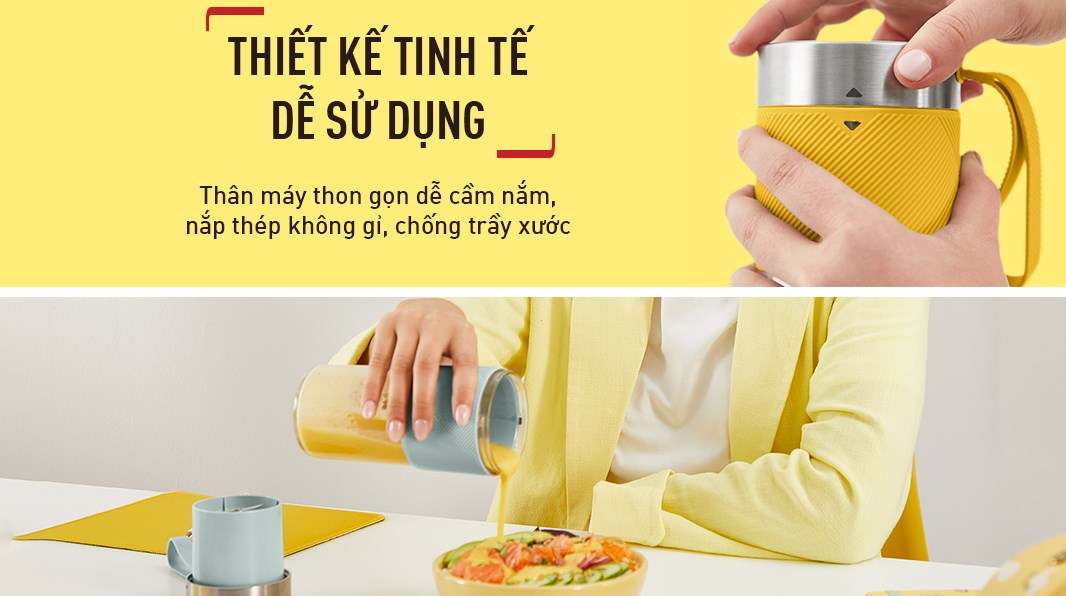 Máy xay sinh tố cầm tay Tefal BL1C0230