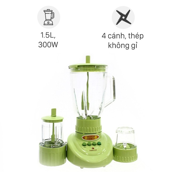 Máy xay sinh tố HappyCook HCB-150B