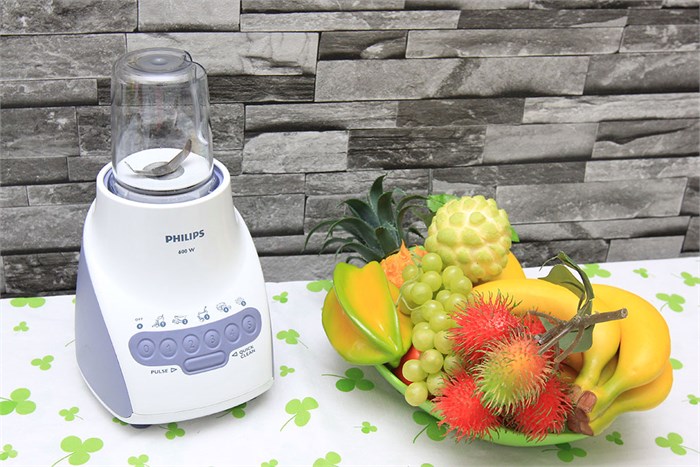 Máy xay sinh tố đa năng Philips HR2118 Màu Trắng