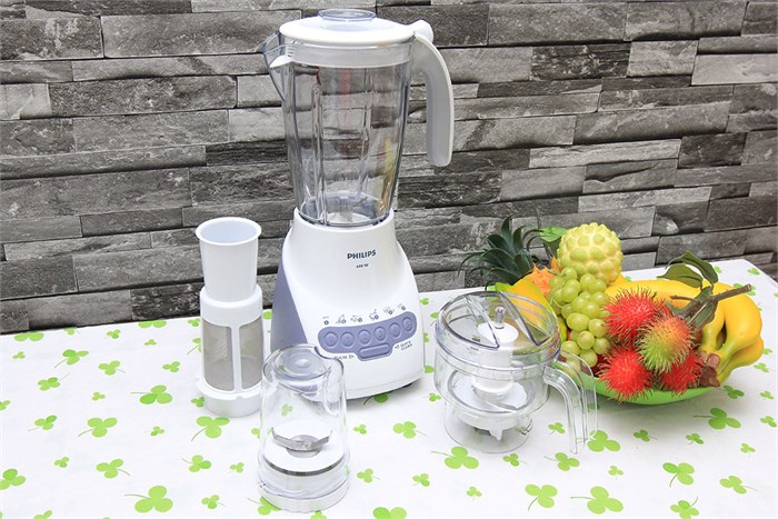 Máy xay sinh tố đa năng Philips HR2118 Màu Trắng