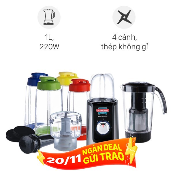 Máy xay đa năng Sunhouse SHD-5328