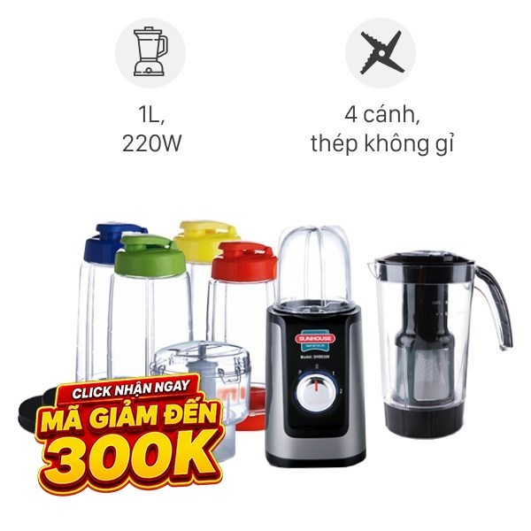 Máy xay đa năng Sunhouse SHD-5328