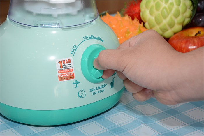 Máy xay sinh tố Sharp EM-44AV Màu Xanh ngọc