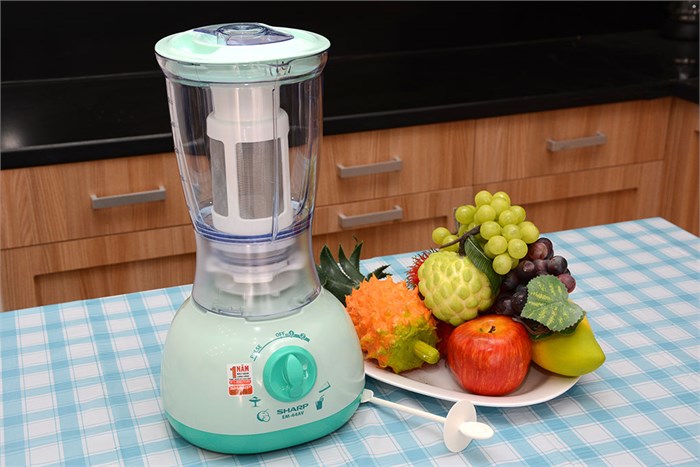 Máy xay sinh tố Sharp EM-44AV Màu Xanh ngọc
