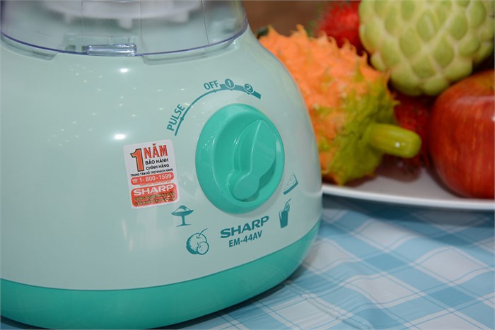 Máy xay sinh tố Sharp EM-44AV Màu Xanh ngọc