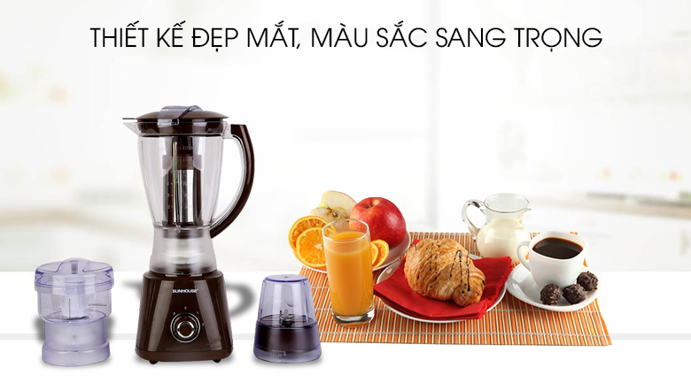 Máy xay sinh tố Sunhouse SHD 5338 nâu
