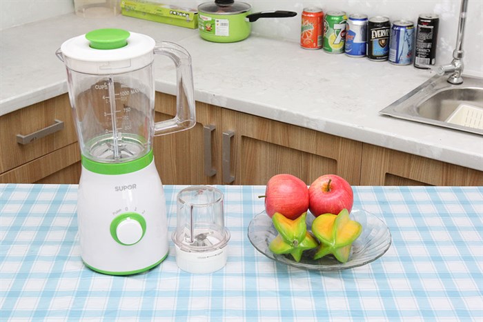 Máy xay sinh tố Supor SB30P Màu Trắng - Xanh