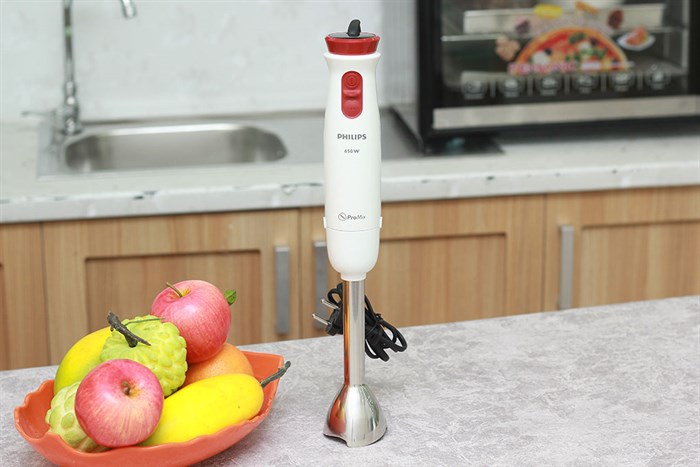 Máy xay sinh tố cầm tay Philips HR1625 Màu Trắng