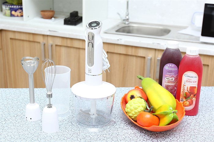 Máy xay sinh tố cầm tay Sunhouse SHD 5619 Màu Trắng
