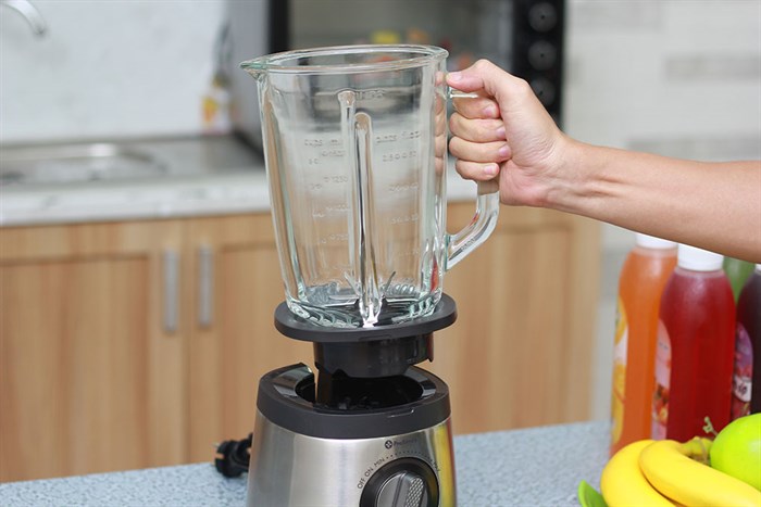 Máy xay sinh tố Philips HR2195 Màu Đen - Xám