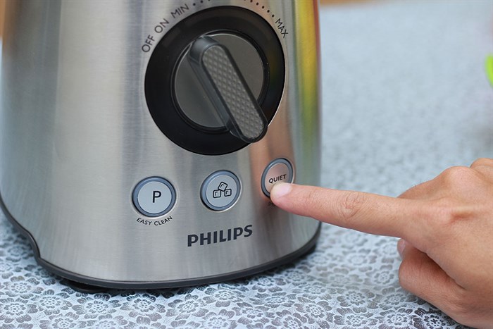 Máy xay sinh tố Philips HR2195 Màu Đen - Xám