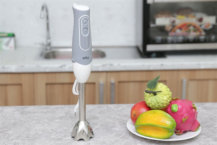 Máy xay sinh tố cầm tay Braun MQ 500 Soup Màu Xám