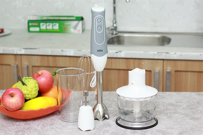 Máy xay sinh tố cầm tay Braun MQ 535 Sauce Màu Xám