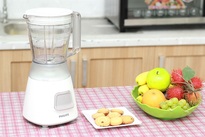 Máy xay sinh tố Philips HR2051 Trắng xám Màu Trắng