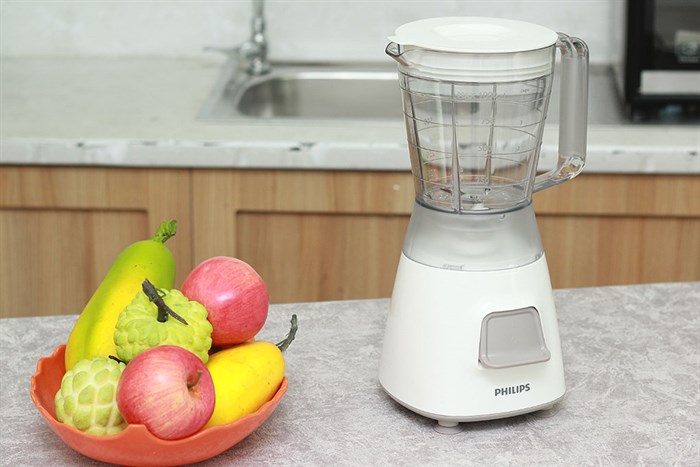 Máy xay sinh tố Philips HR2056 Màu Trắng