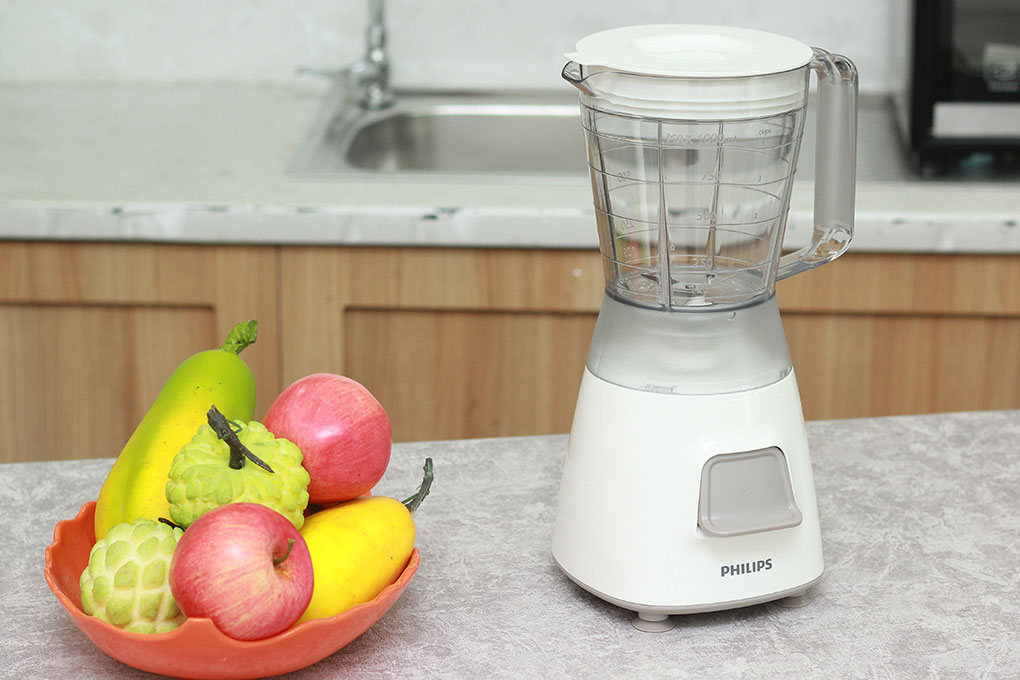 Máy xay sinh tố Philips HR2056 Màu Trắng