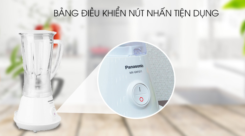 Máy xay sinh tố Panasonic MX-GM1011 HRA Trắng Xám