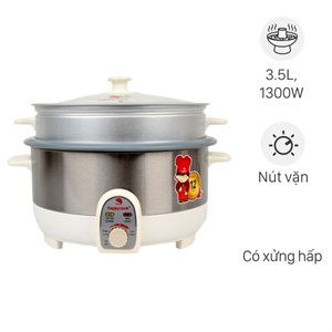 Nồi lẩu điện Happycook HCHP-350ST 3.5 lít