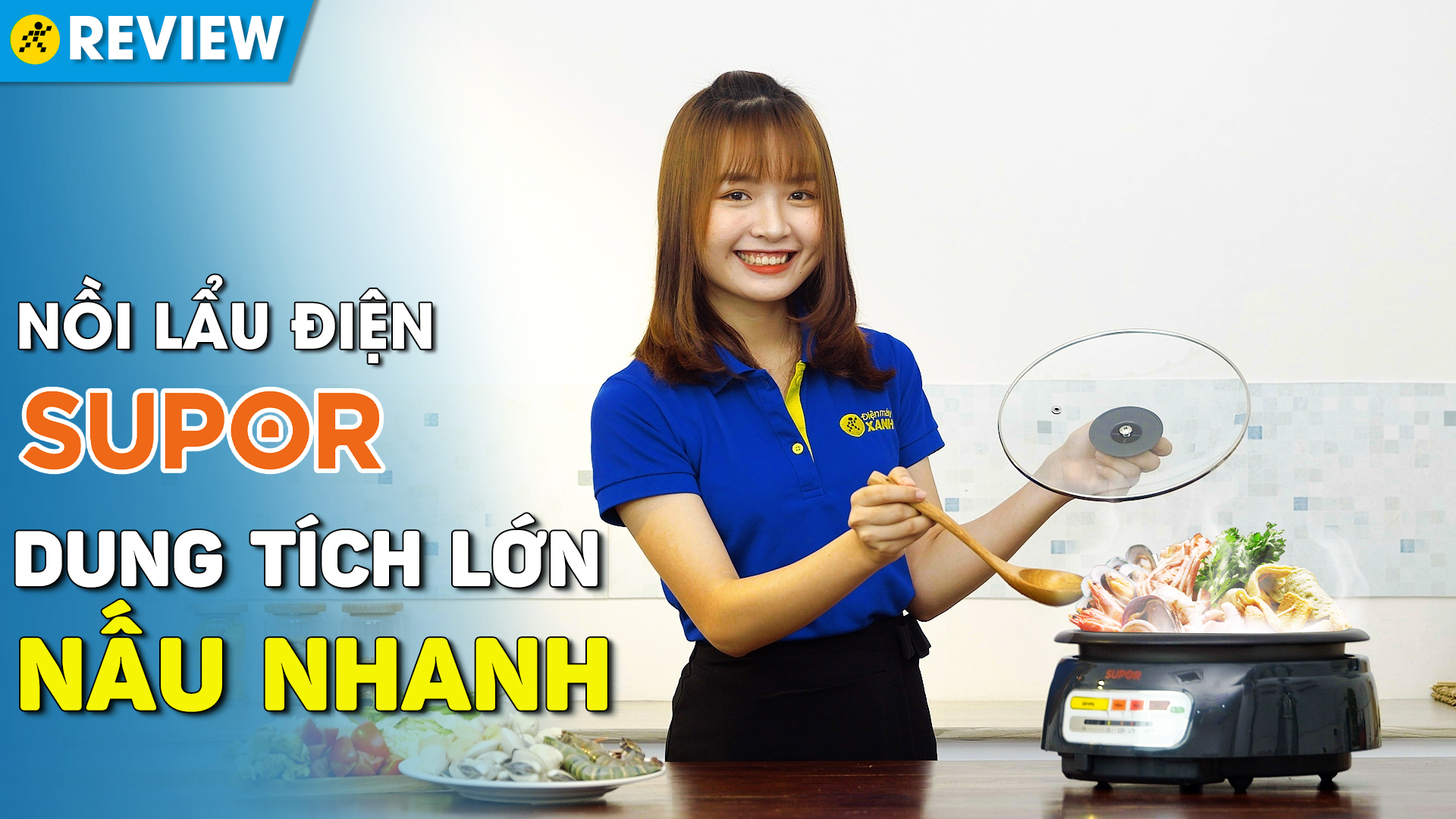 Nồi lẩu điện Supor HFK26EVN-130 4 lít