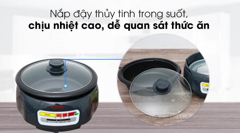 Nồi lẩu điện Supor HFK26EVN-130 4 lít