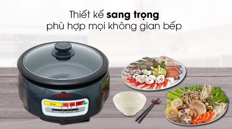 Nồi lẩu điện Supor HFK26EVN-130 4 lít