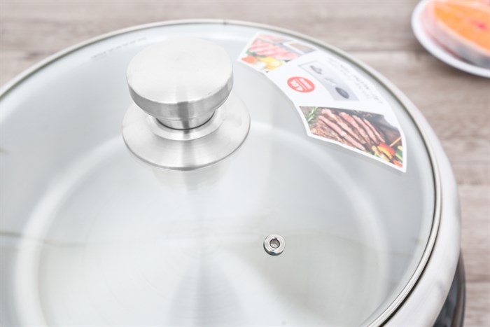 Nồi lẩu điện Sunhouse SHD4526 4 lít Màu Xám - đồng