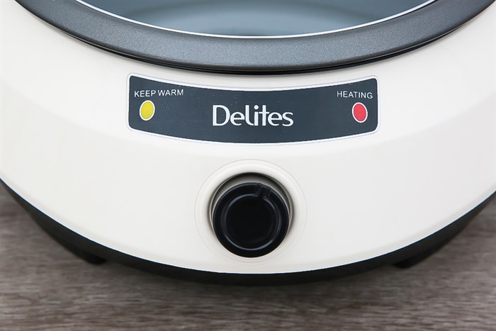 Nồi lẩu điện Delites NL001 3 lít Màu Kem