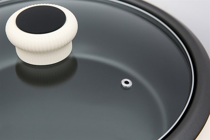 Nồi lẩu điện Delites NL001 3 lít Màu Kem