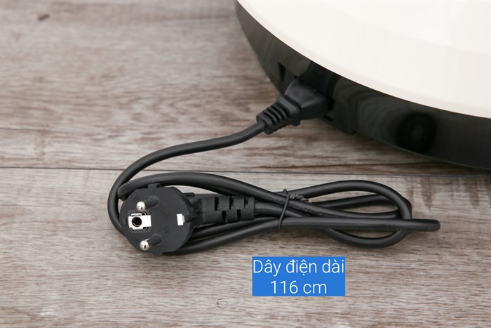 Nồi lẩu điện Delites NL001 3 lít Màu Kem