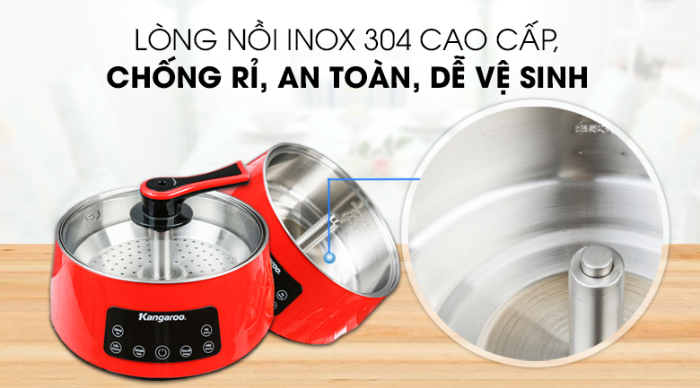 Nồi lẩu thang máy Kangaroo KG278 5 lít